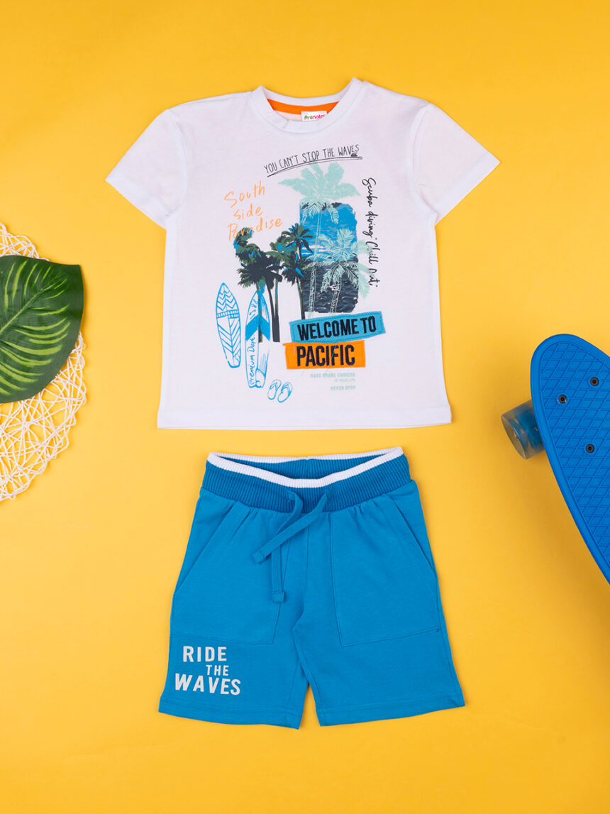Set estivo 2 pezzi bambino "surf" - Prénatal