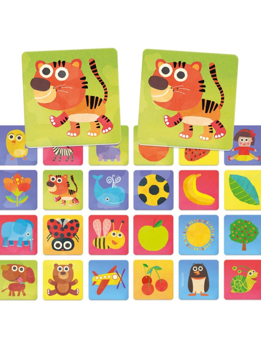 Baby memo. il mio primo gioco di memoria! 2/4 anni - headu - Headu