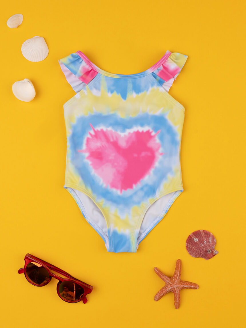 Costume intero bimba "cuore" - Prénatal