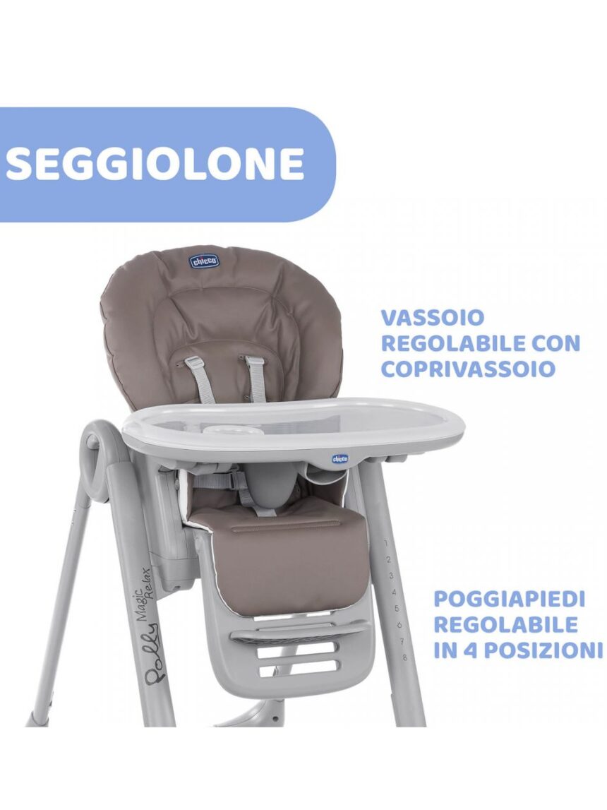 Seggiolone chicco polly magic cocoa - Chicco