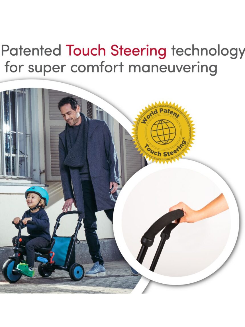 Smartrike str3 folding 6 in 1 blu - SmarTrike