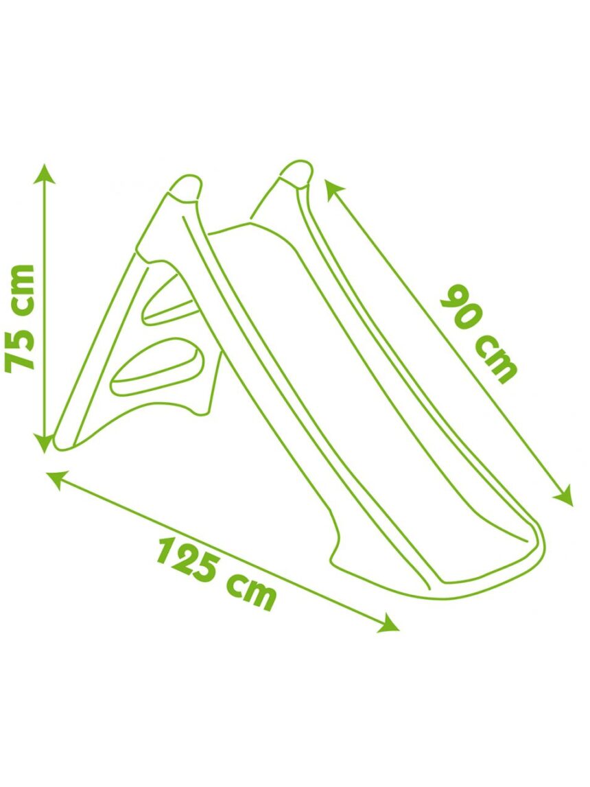 Scivolo xs water fun 2+ anni - smoby - Smoby