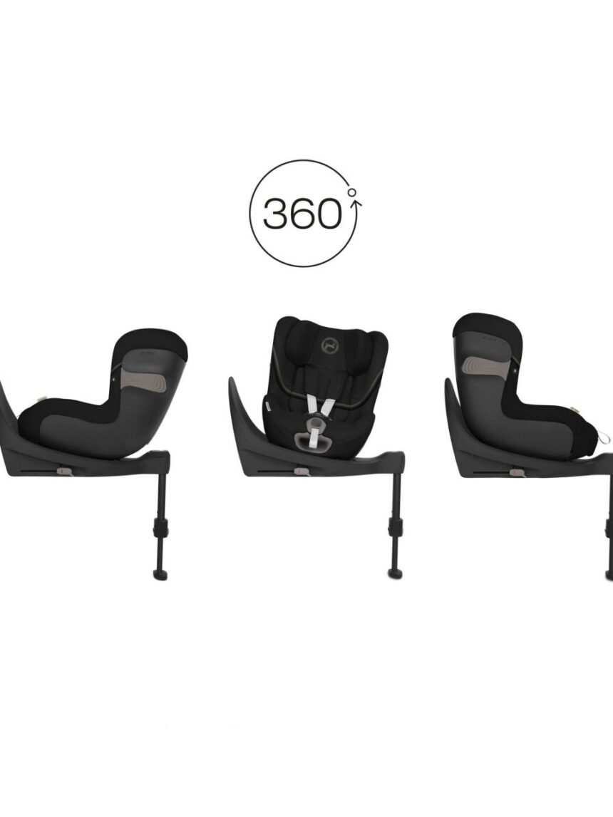 Seggiolino auto sirona s2 i-size moon black - cybex - Cybex