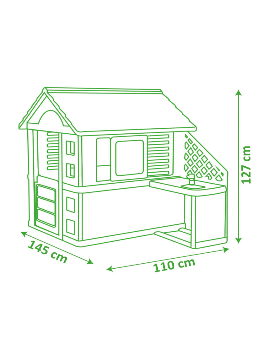 Smoby - casa natura e cucina - Smoby