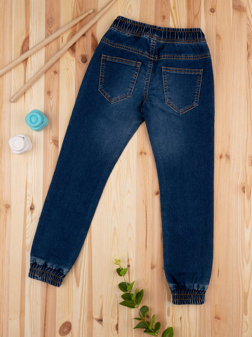 Pantaloni denim blu scuro bambino - Prénatal