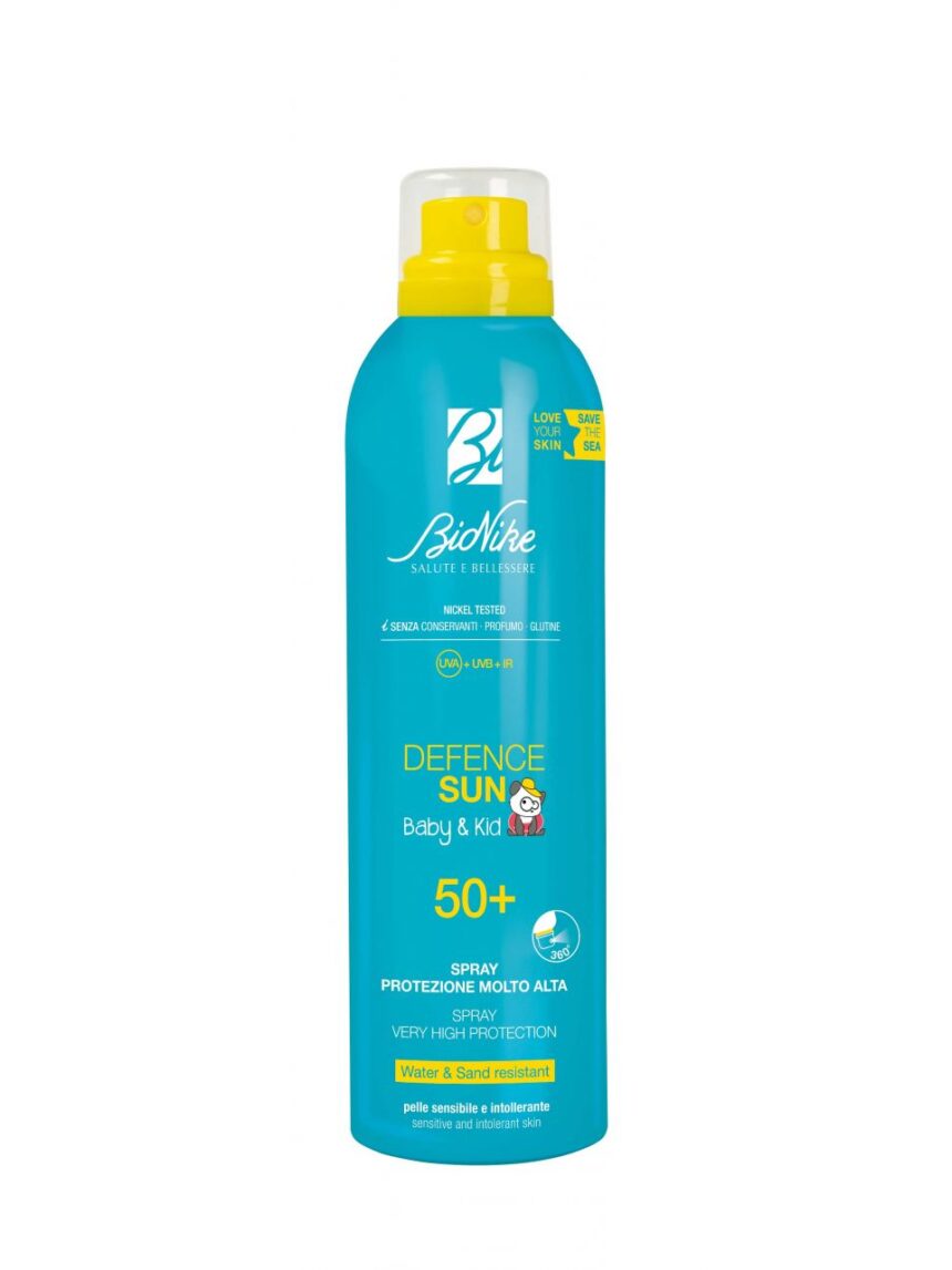 Bionike- defence sun 50+ baby&kid  spray 200ml - BioNike