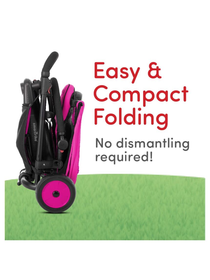 Smartrike str3 folding 6 in 1 rosa - SmarTrike