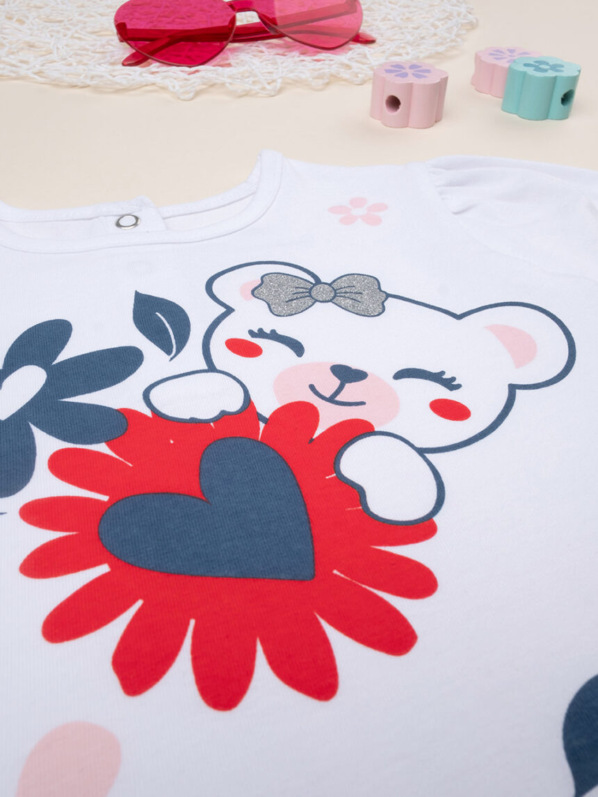 T-shirt maniche corte bimba con stampa - Prénatal
