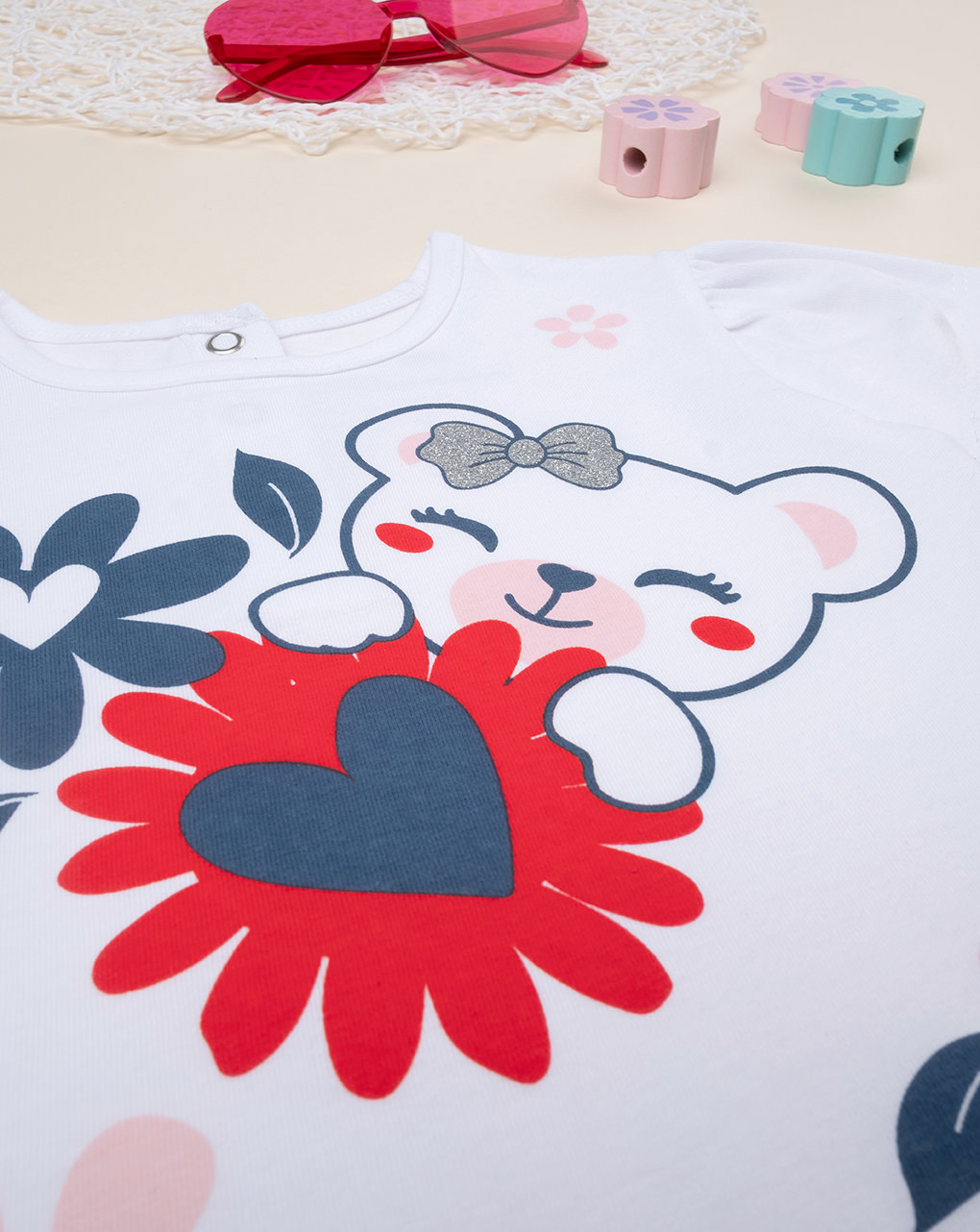 T-shirt maniche corte bimba con stampa - Prénatal