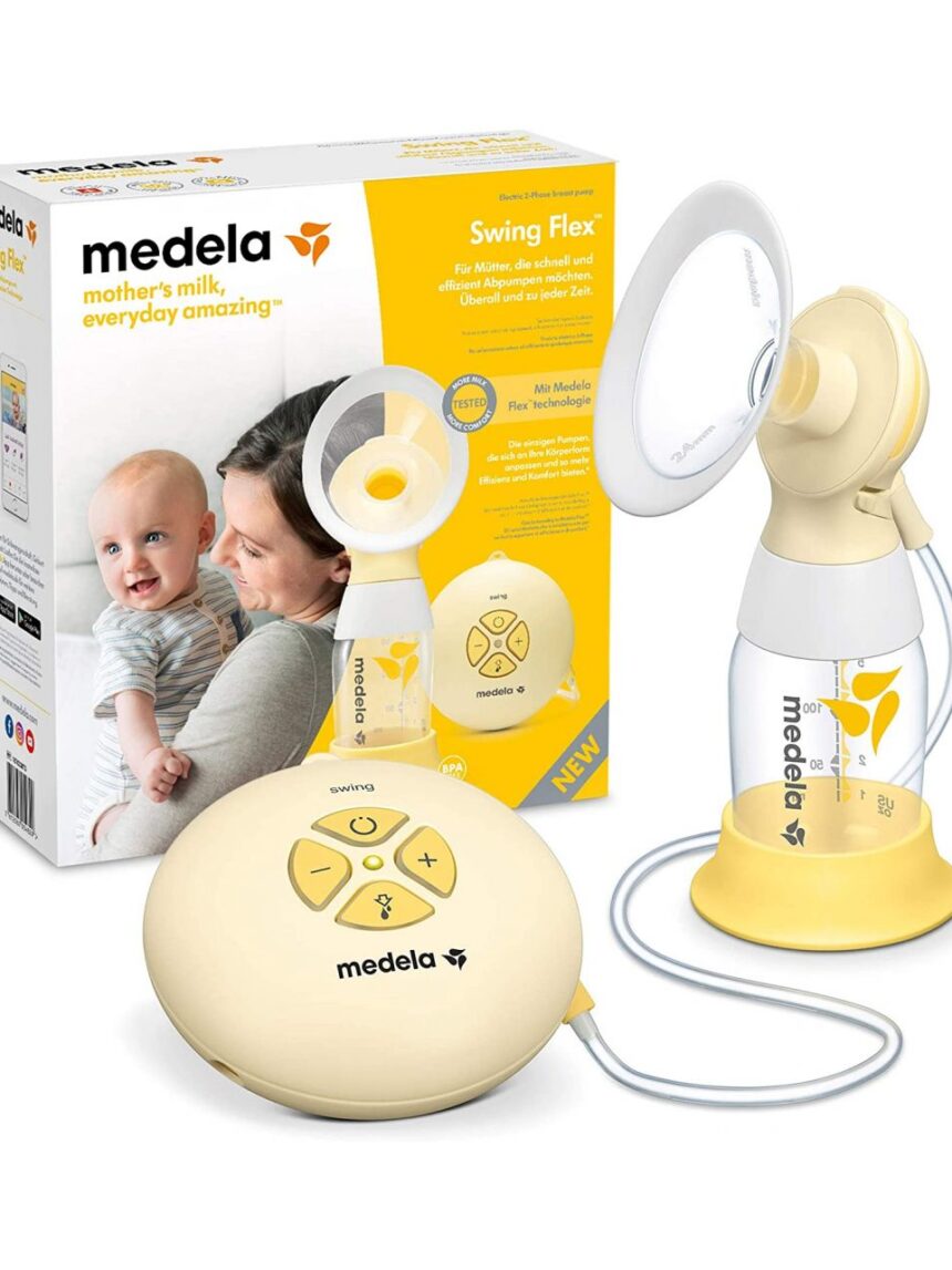 Tiralatte elettrico singolo swing flex - Medela