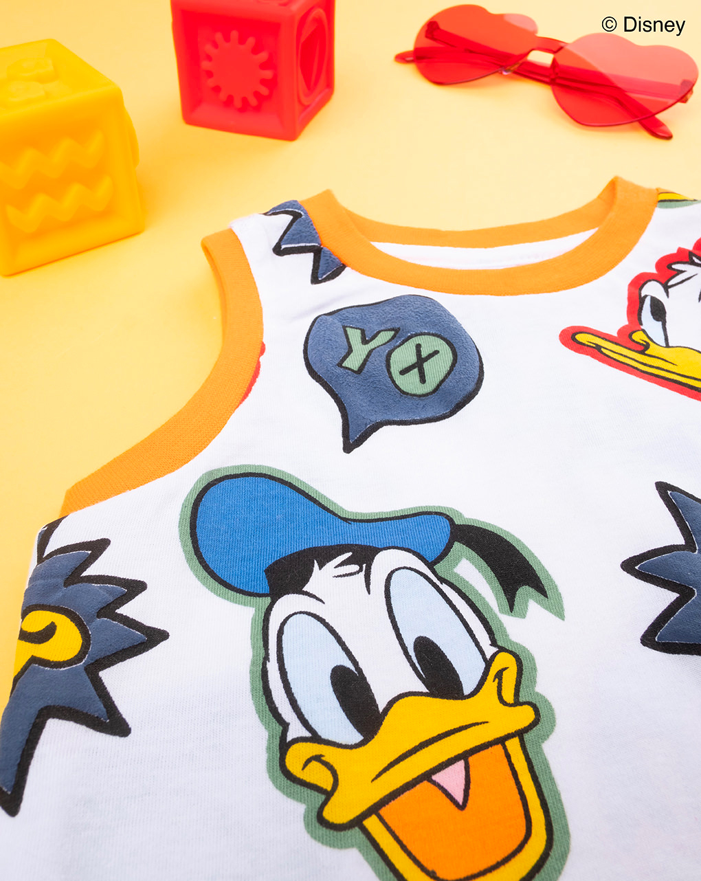 Canotta spalla larga bimbo disney paperino - Prénatal