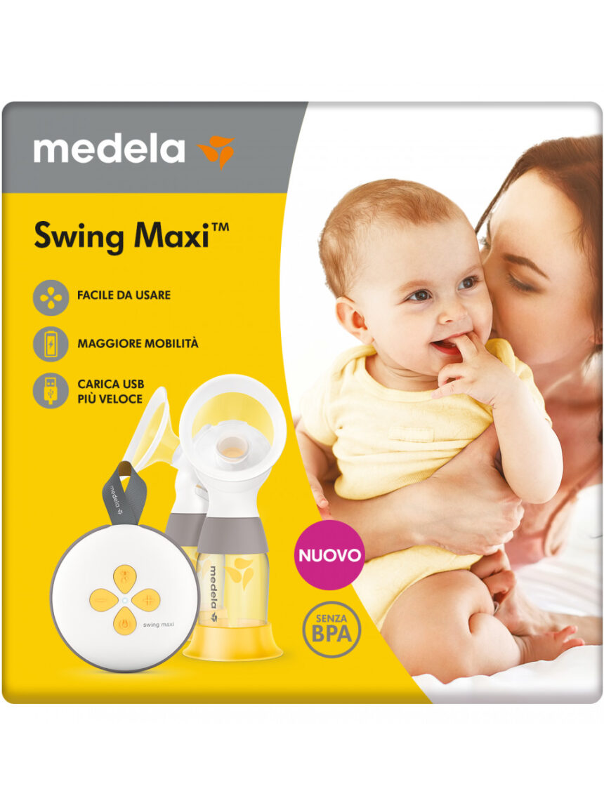 Tiralatte elettrico doppio swing maxi - Medela