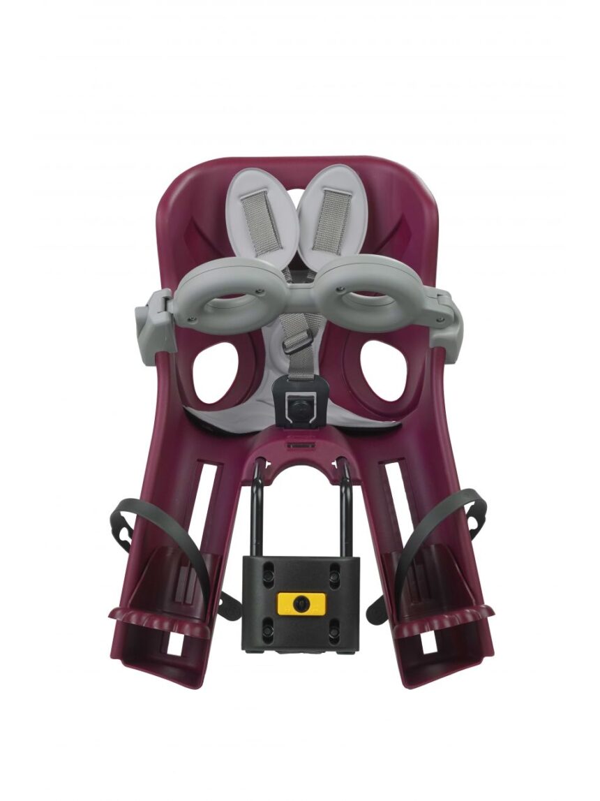 Seggiolino bici anteriore freccia b-fix red must luxe - Bellelli