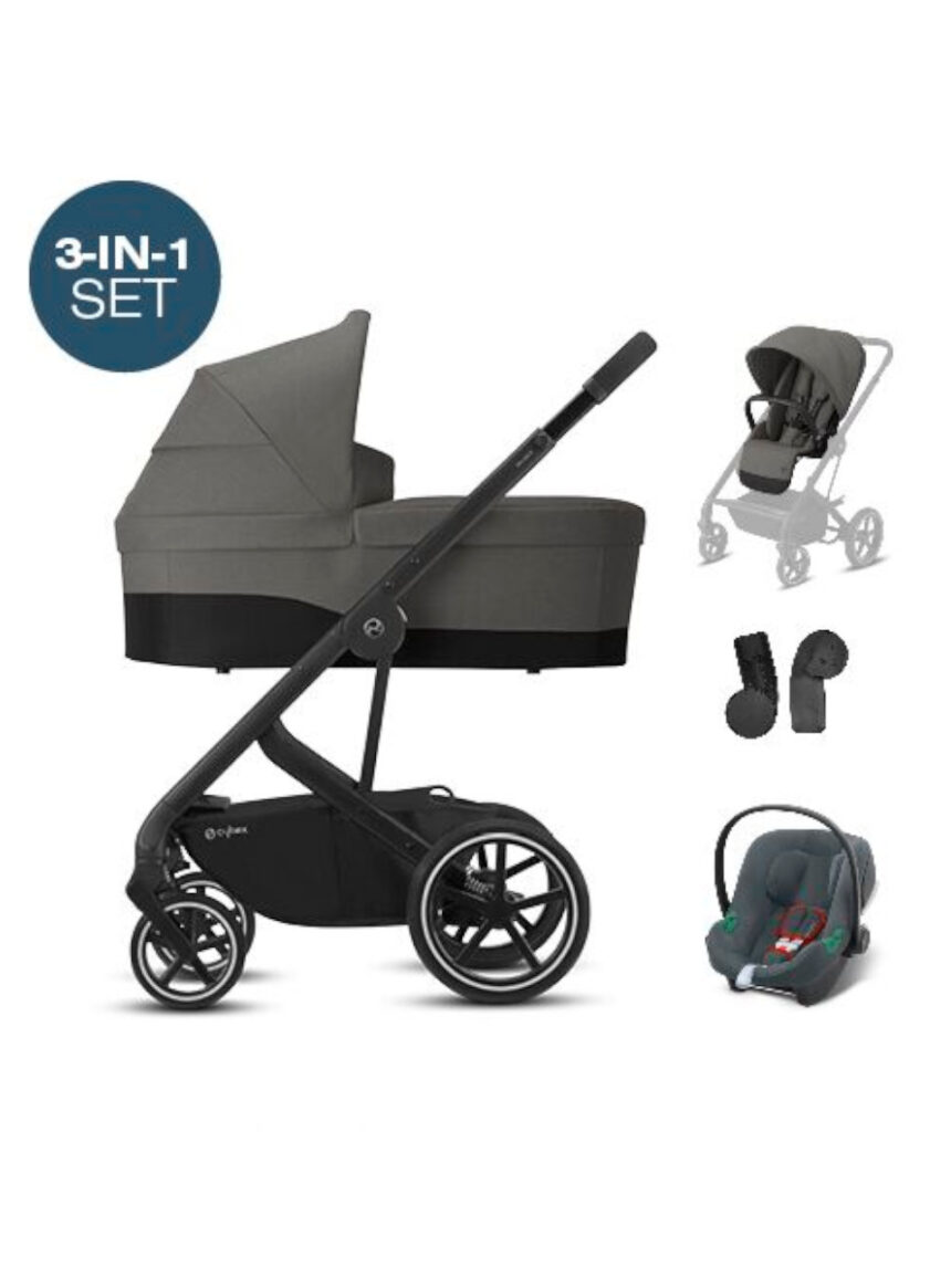 Balios s basic blk 3-in-1 travelsystem aton b2 - Cybex