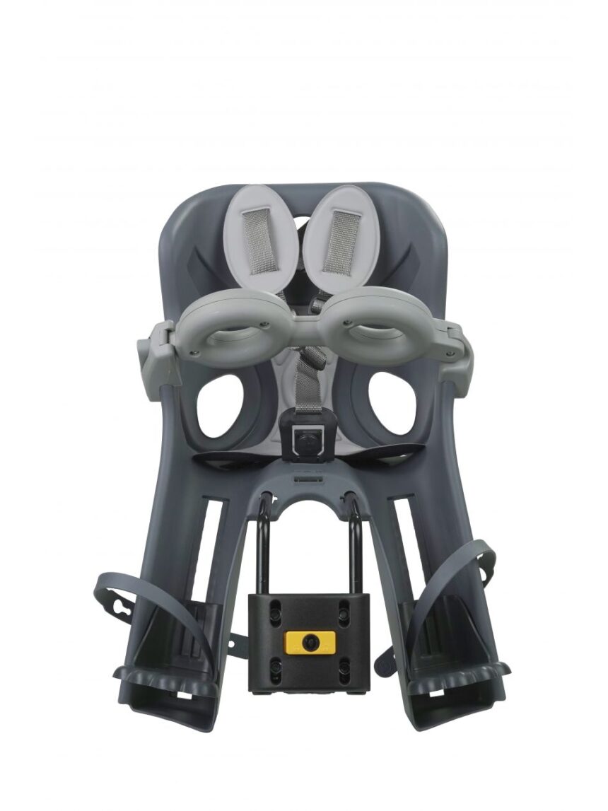 Seggiolino bici anteriore freccia b-fix dark grey luxe - Bellelli