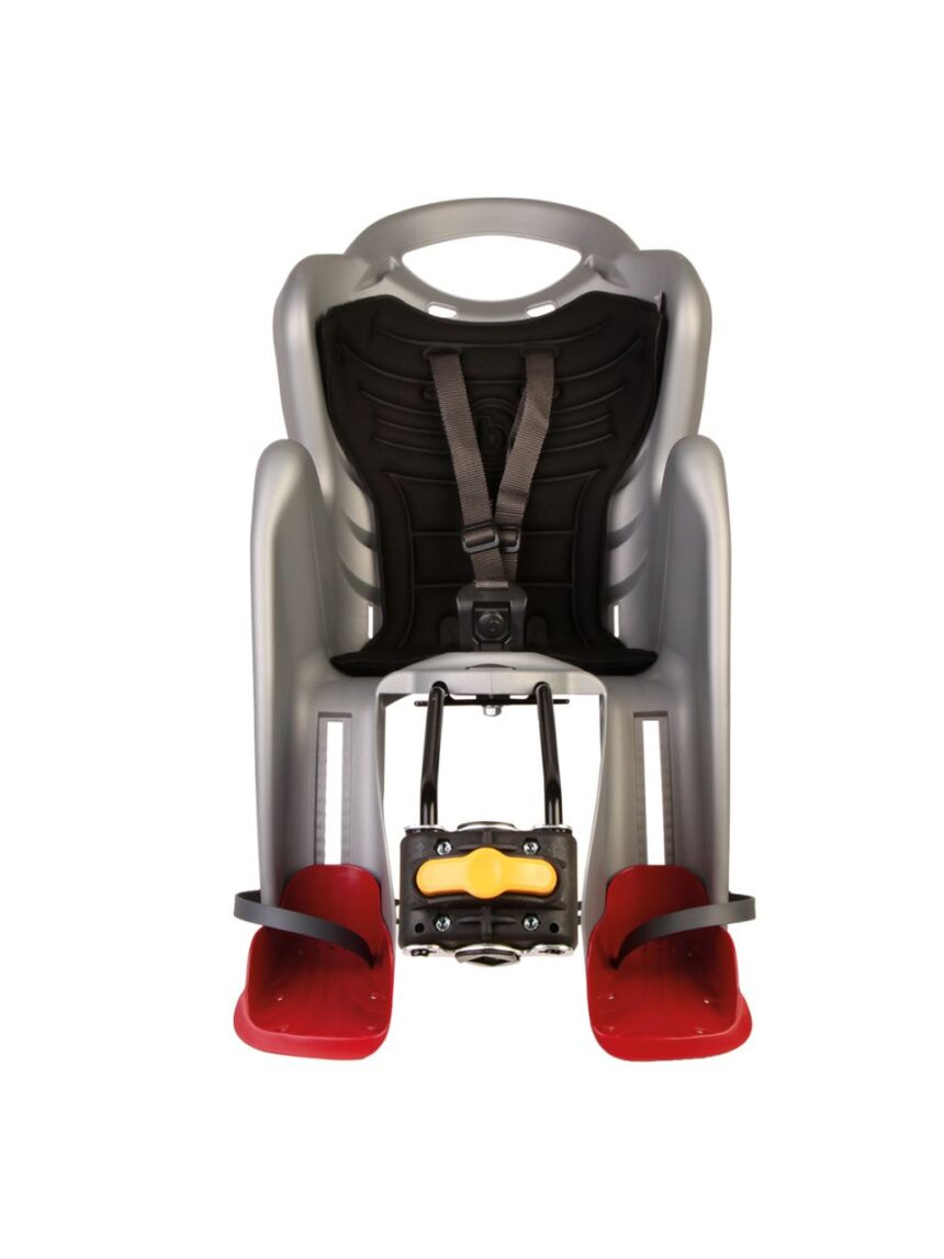 Seggiolini bici posteriore mr fox silver - Bellelli