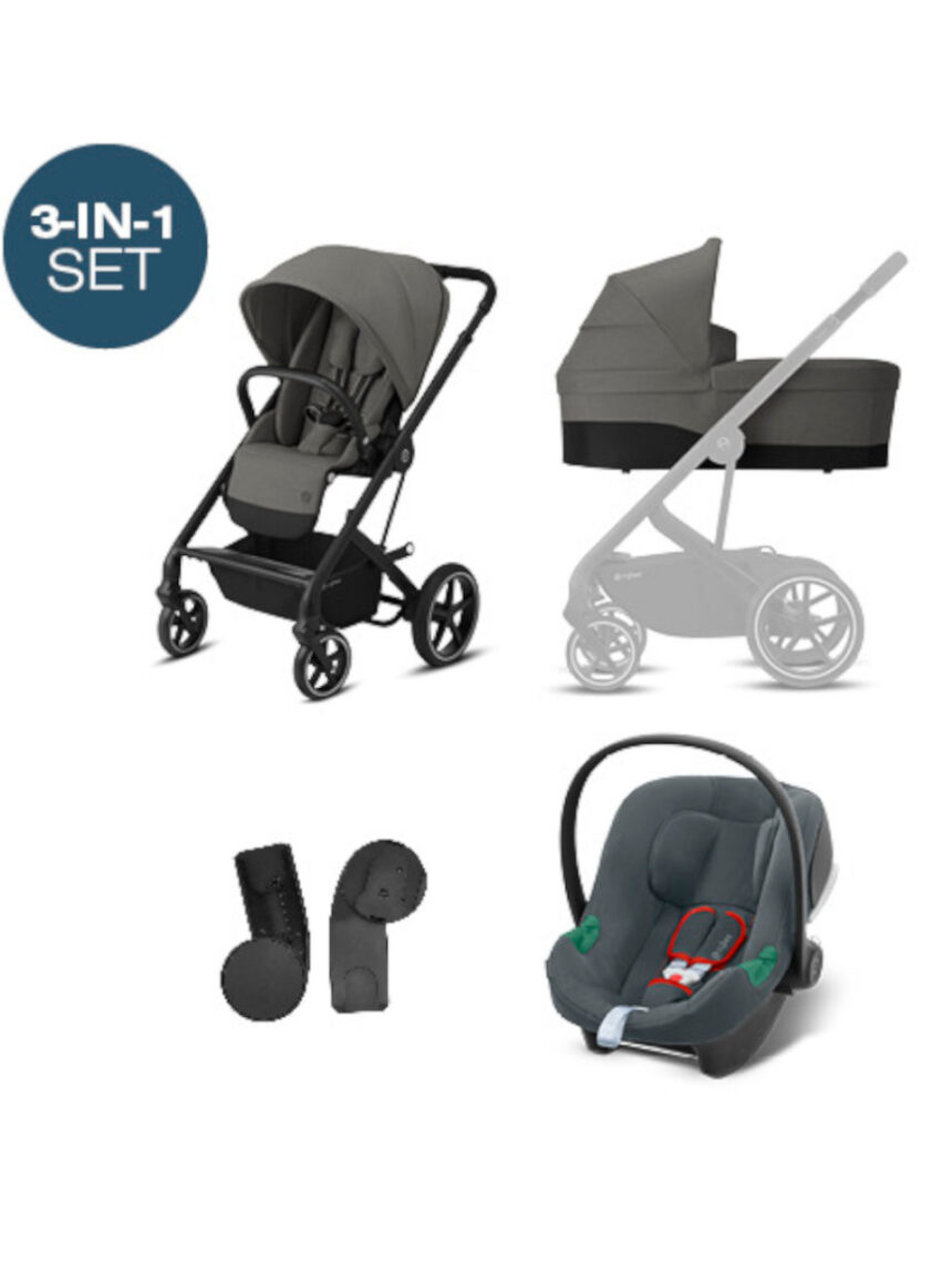 Balios s basic blk 3-in-1 travelsystem aton b2 - Cybex