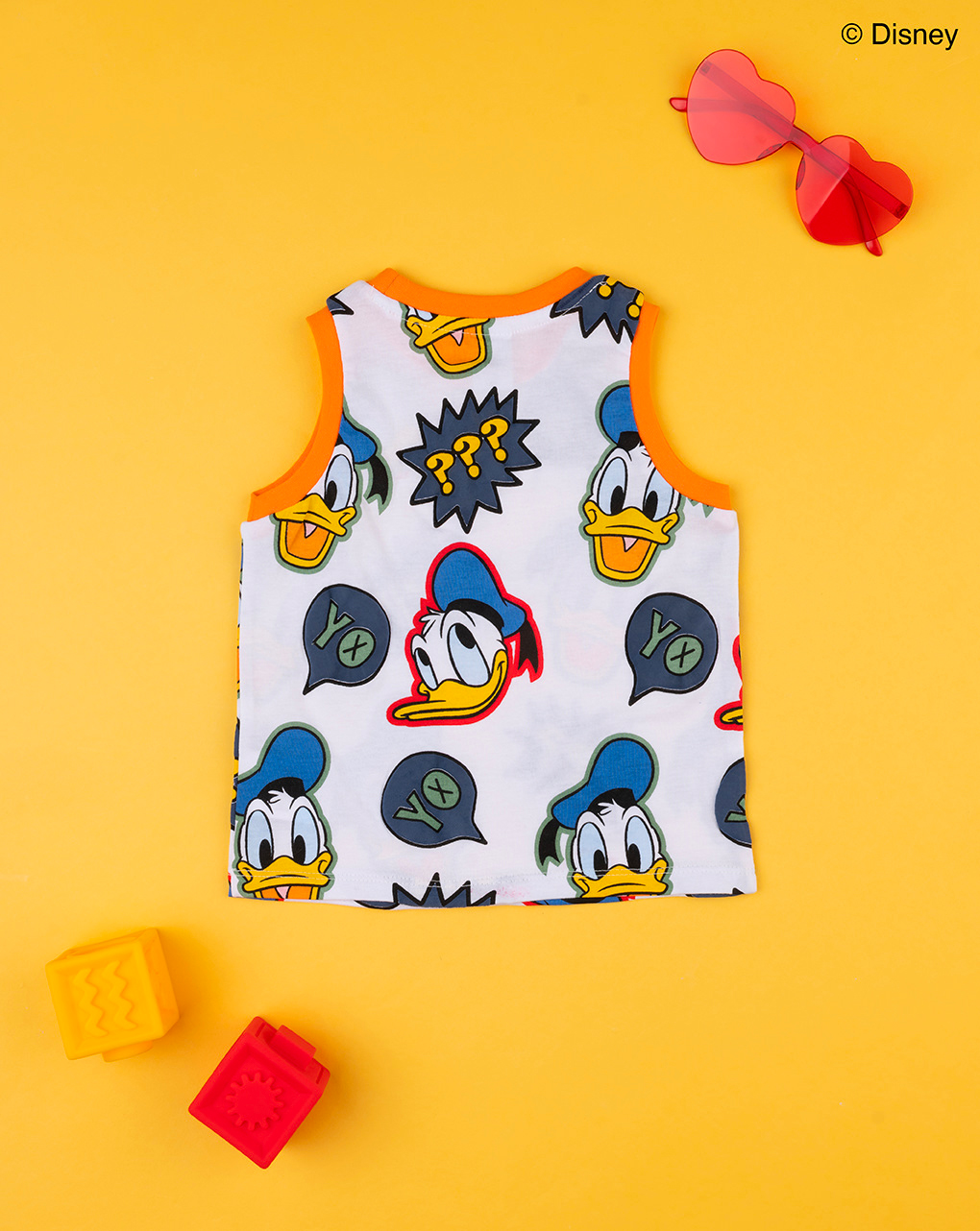 Canotta spalla larga bimbo disney paperino - Prénatal