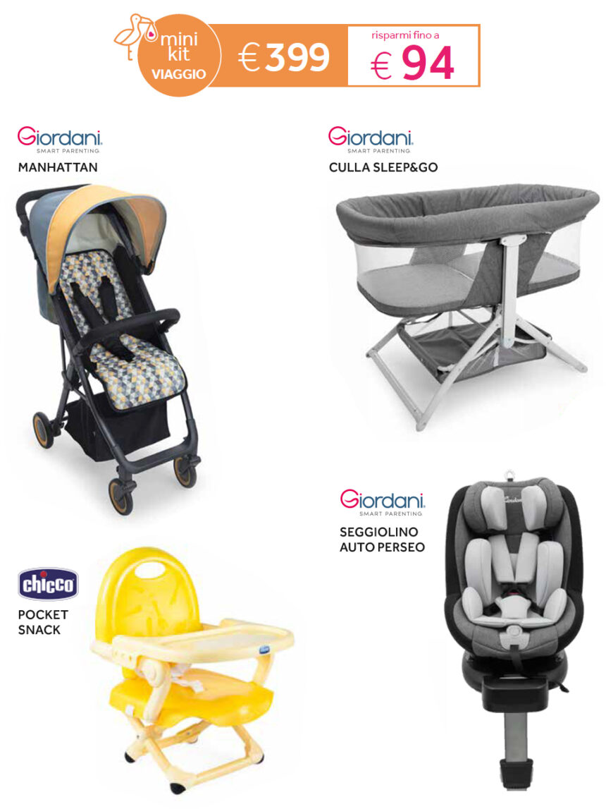 Mini kit cicogna - set viaggio - Prénatal