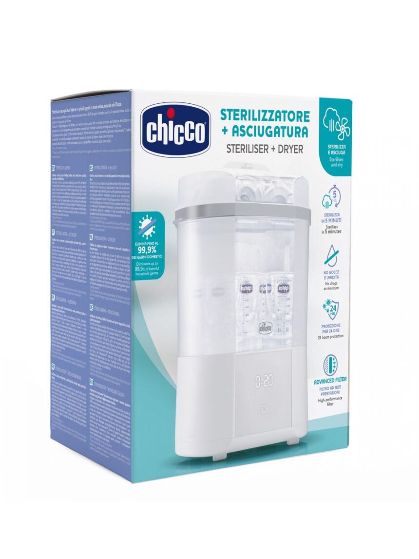 Chicco - sterilizzatore + asciugatura - Chicco