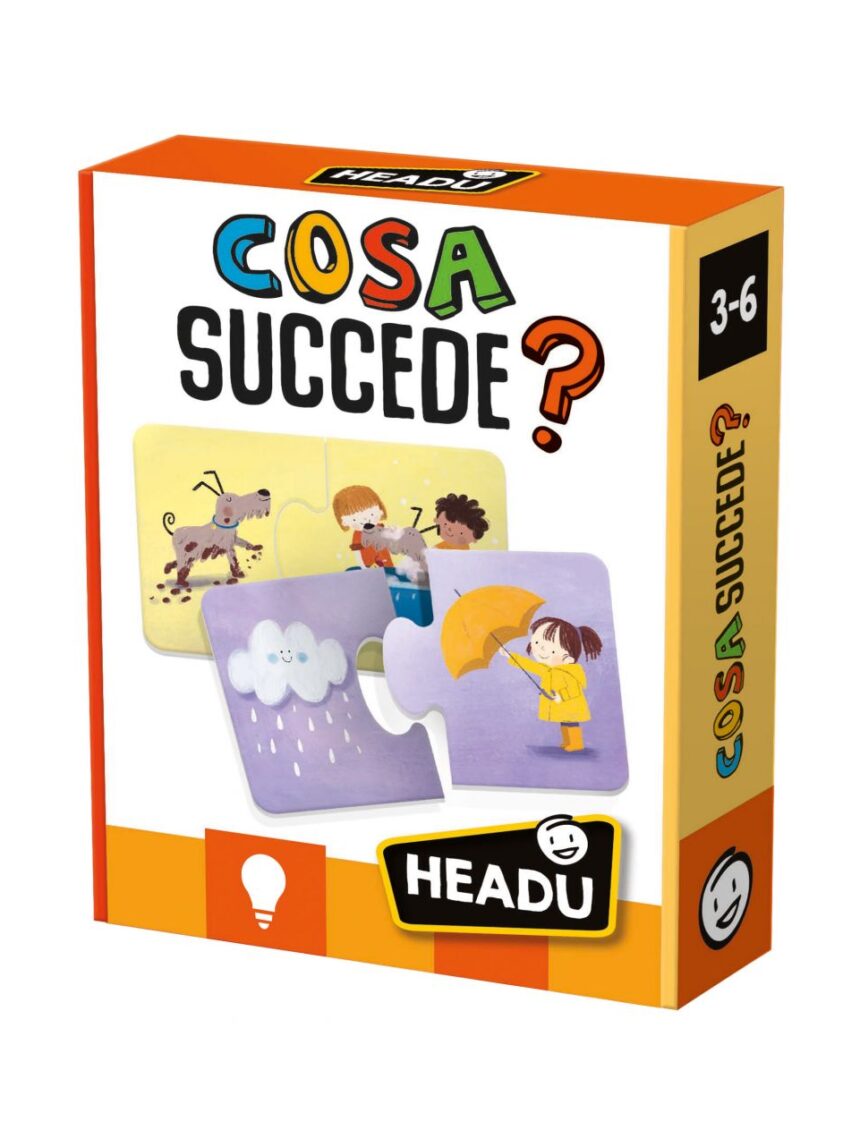Cosa succede? comprendere le relazioni! 3/6 anni - headu - Headu