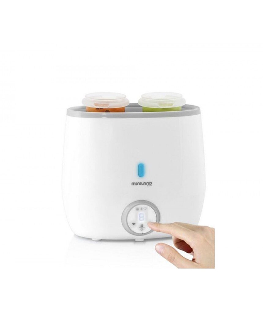 Scaldabiberon + sterilizzatore warmy twin miniland - Miniland