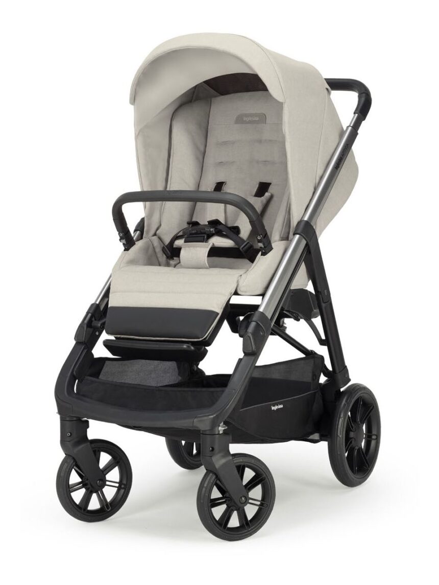 Aptica system quattro colore cashmere beige con telaio nero e seggiolino auto cab - Inglesina