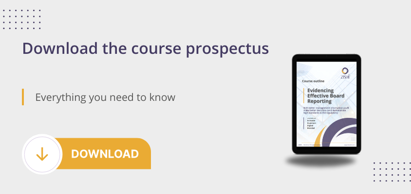 Evidencing Effective Board Reporting