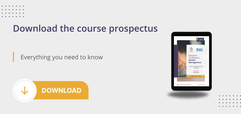 Executive Certificate in Wealth Management