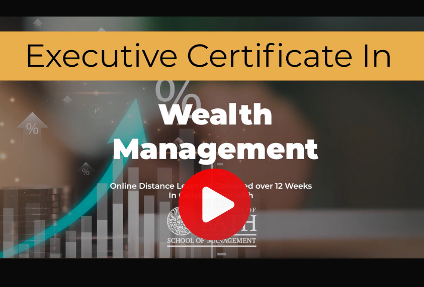 Executive Certificate in Wealth Management